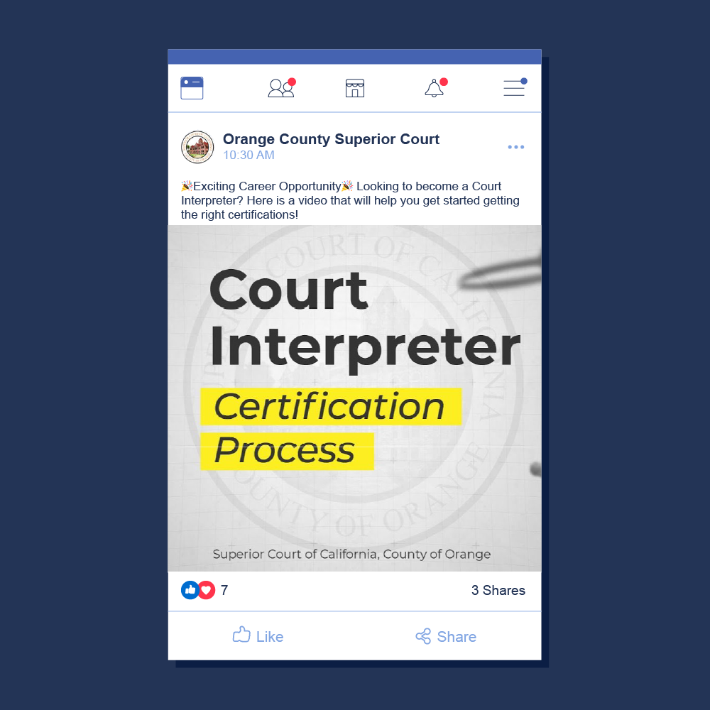 facebook and linkedin social media post